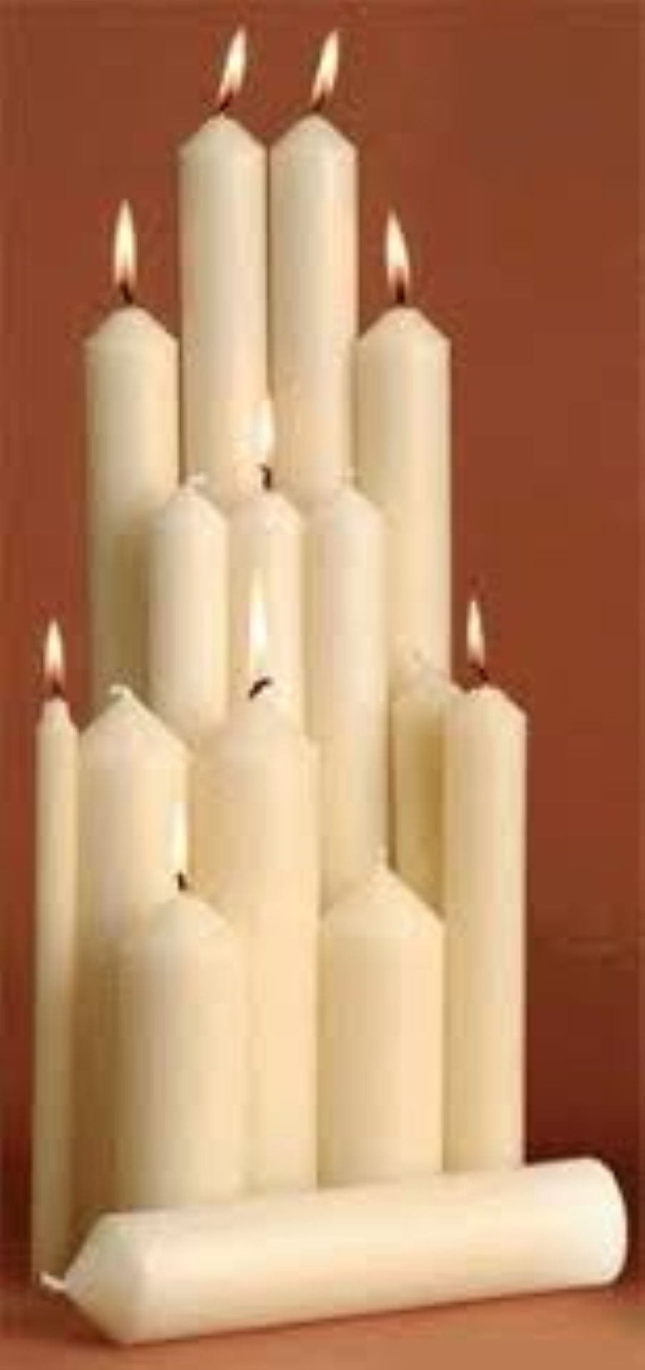 CHURCH WHITE TROPICAL CANDLES